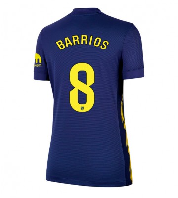 Atletico Madrid Pablo Barrios #8 Udebanetrøje Dame 2025-26 Kortærmet